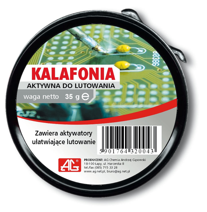 Aktivt kolofonium med aktivatorer för enklare lödning 35/40g