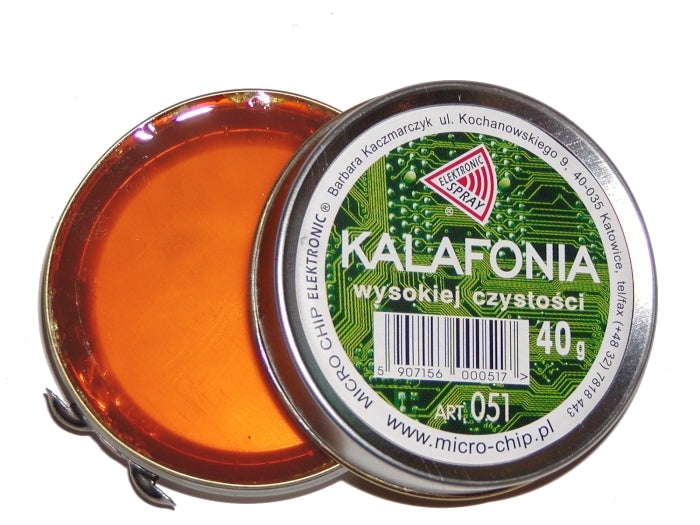 Aktivt kolofonium med aktivatorer för enklare lödning 35/40g