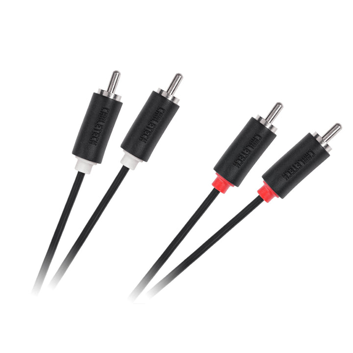 Audio-video kabel 2RCA-2RCA 1,8m Cabletech standard