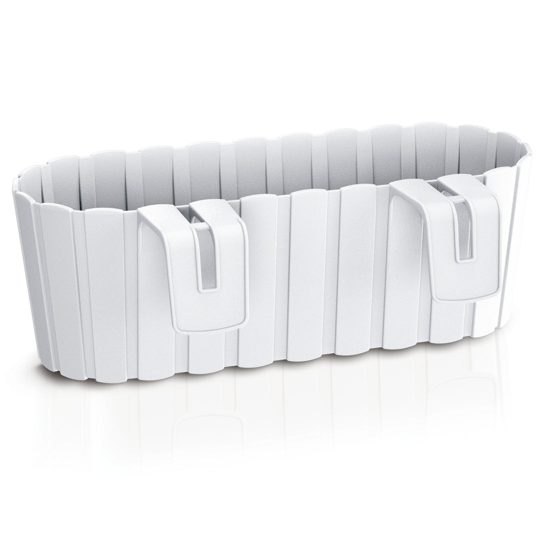 Blomkruka 4.9L med krokar vit Boardee krok DDECZ400-S449