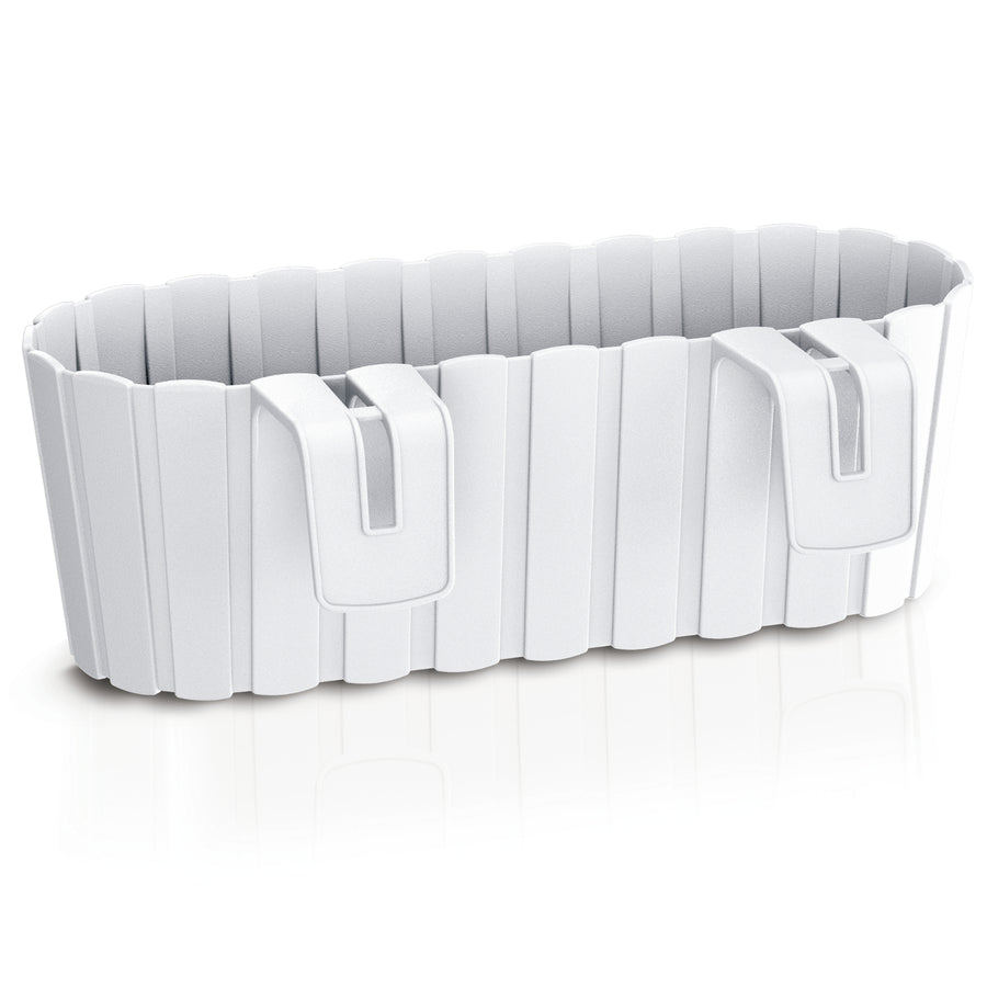 Blomkruka 4.9L med krokar vit Boardee krok DDECZ400-S449