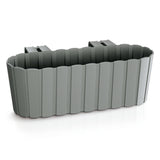 Kruka med krokar - grå, Boardee Hook balkongplanter DDECZ400-405U