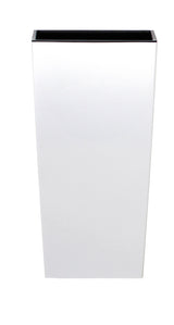 Prosperplast blomkruka med insats Urbi Square DURS200-S449 - vit