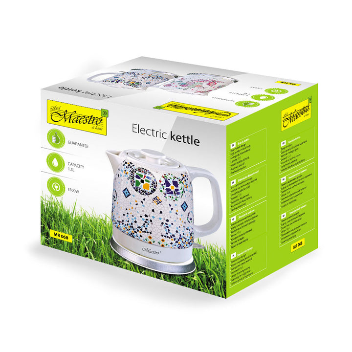 Keramisk vattenkokare 1,5L Maestro MR068 1500W