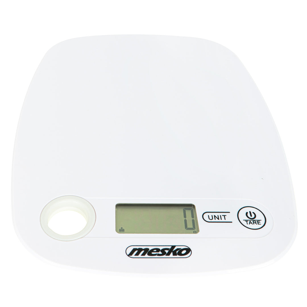 Elektronisk LCD-köksvåg Mesko MS 3159w vit
