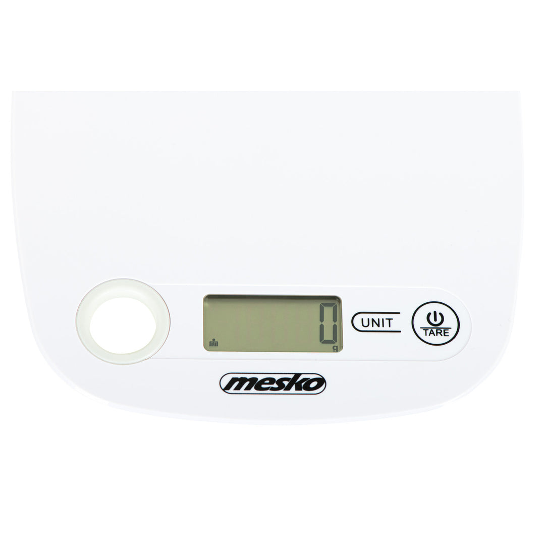 Elektronisk LCD-köksvåg Mesko MS 3159w vit