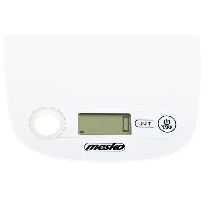 Elektronisk LCD-köksvåg Mesko MS 3159w vit
