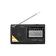 Wilga bärbar FM -radio 10W 3.7V 1000mA batteri 64cm teleskopantenn