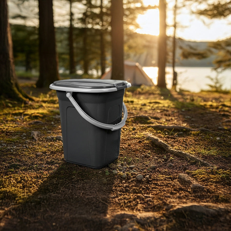 Portabel toaletthink wc 19l grönblå gb320 ag