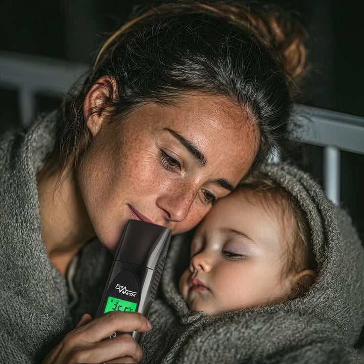 Medicinsk beröringsfri medicinsk infraröd termometer Promedix PR-638