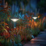 Solar LED-lampa med Maclean-sensor, svart, IP44, 3 ljuslägen, Li-ion 18650 batteri 3,7V 1200 mAh, knock-in, MCE465 B