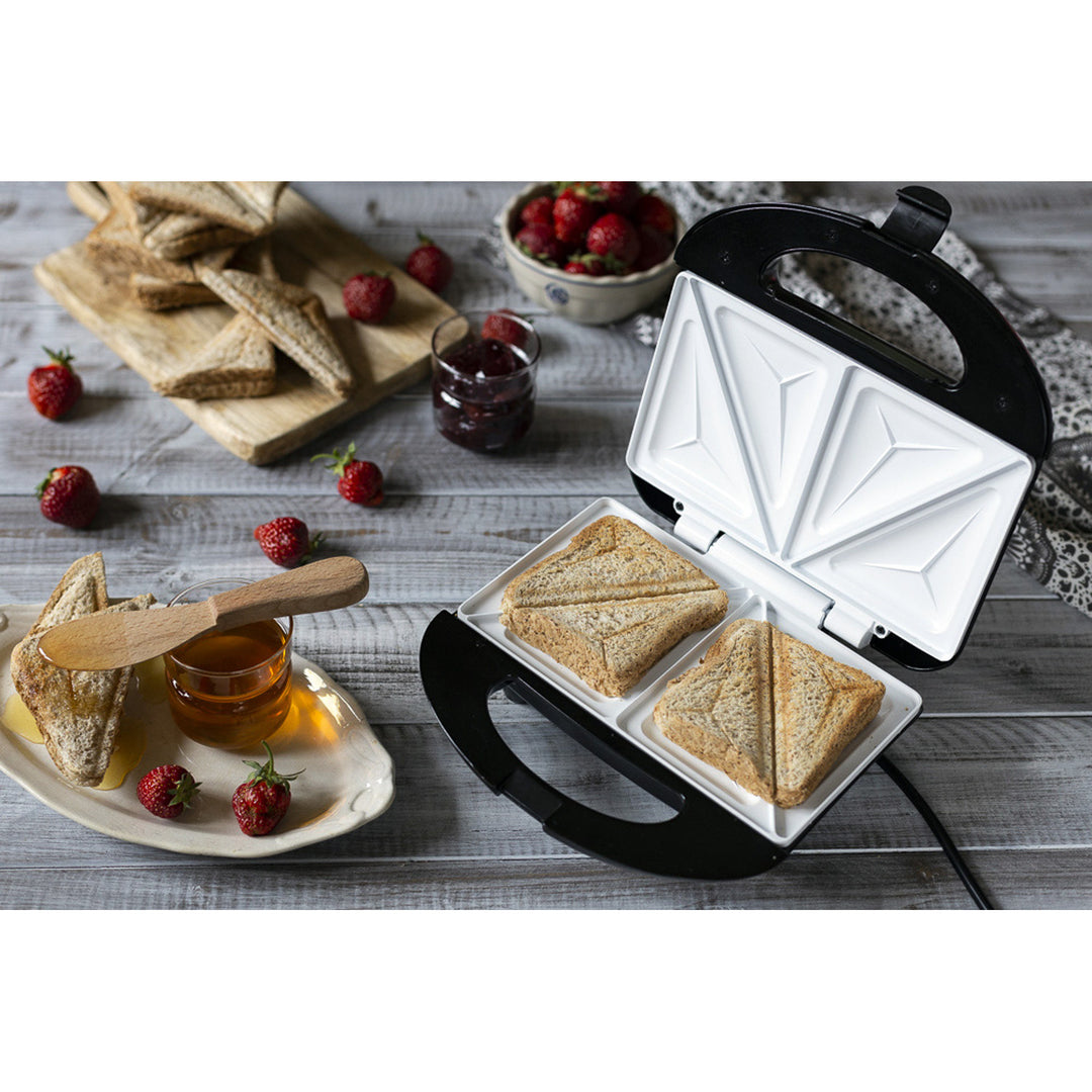 Camry smörgåsgrill, keramisk nonstick-beläggning, maxeffekt 850 W, CR 3018