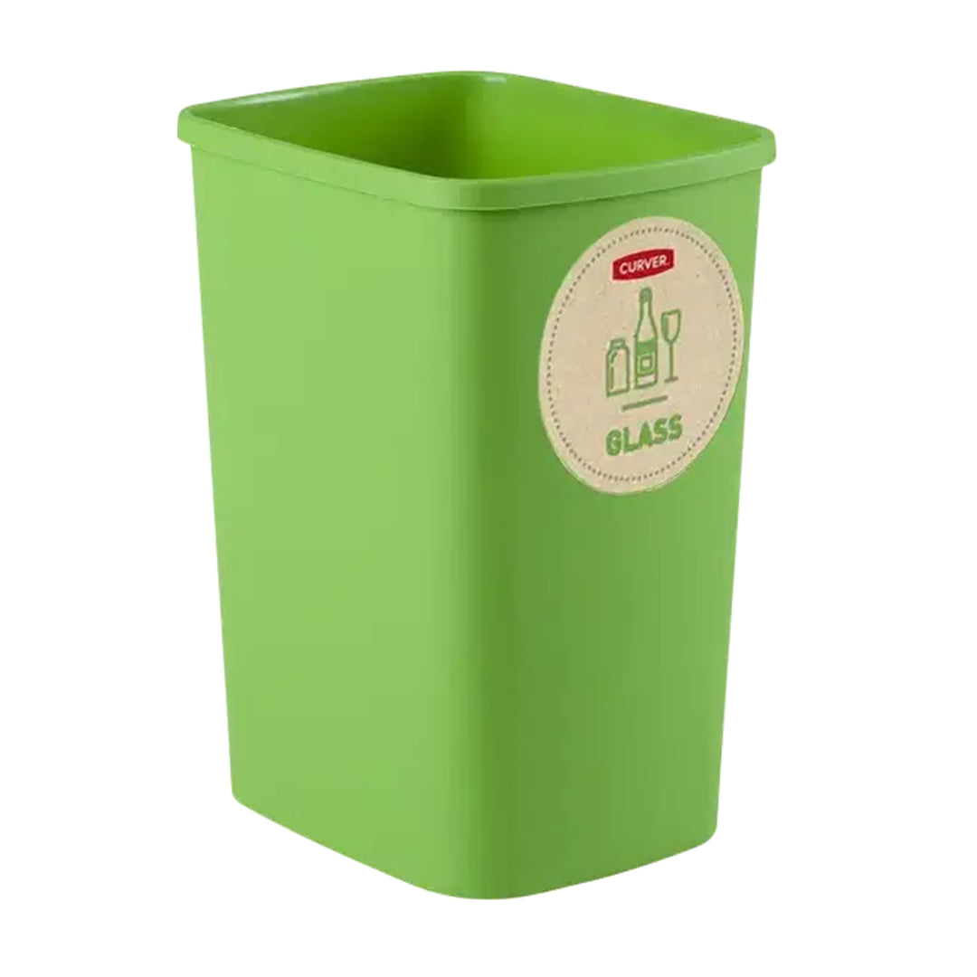 Curver ECO Friendly 3x9l sorteringskorg med etiketter