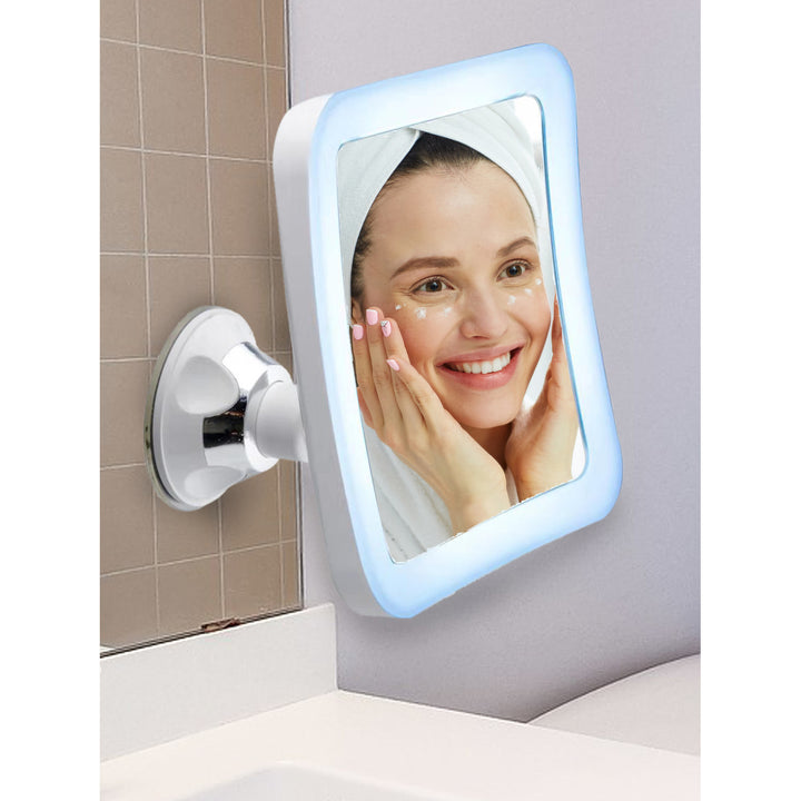 Badrumsspegel, vridbar med LED-belysning CR 2169