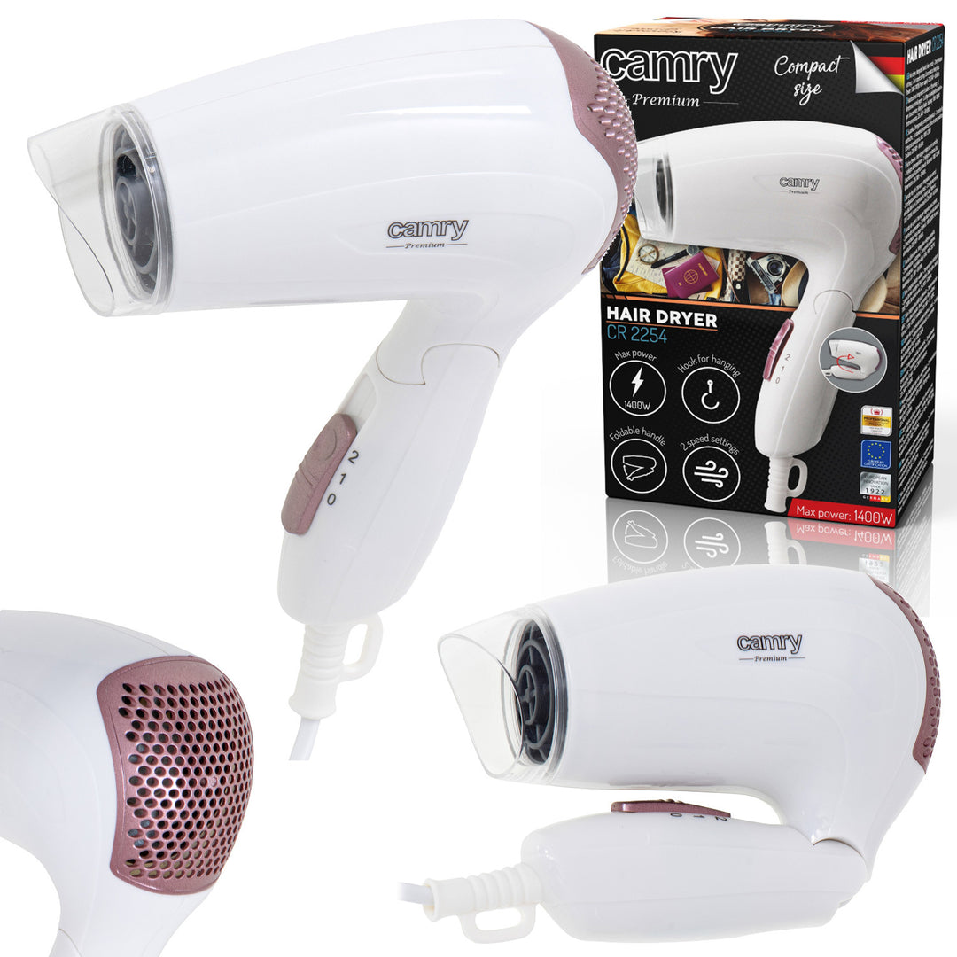 Hårtork 1200W Camry CR 2254 2 effektnivåer