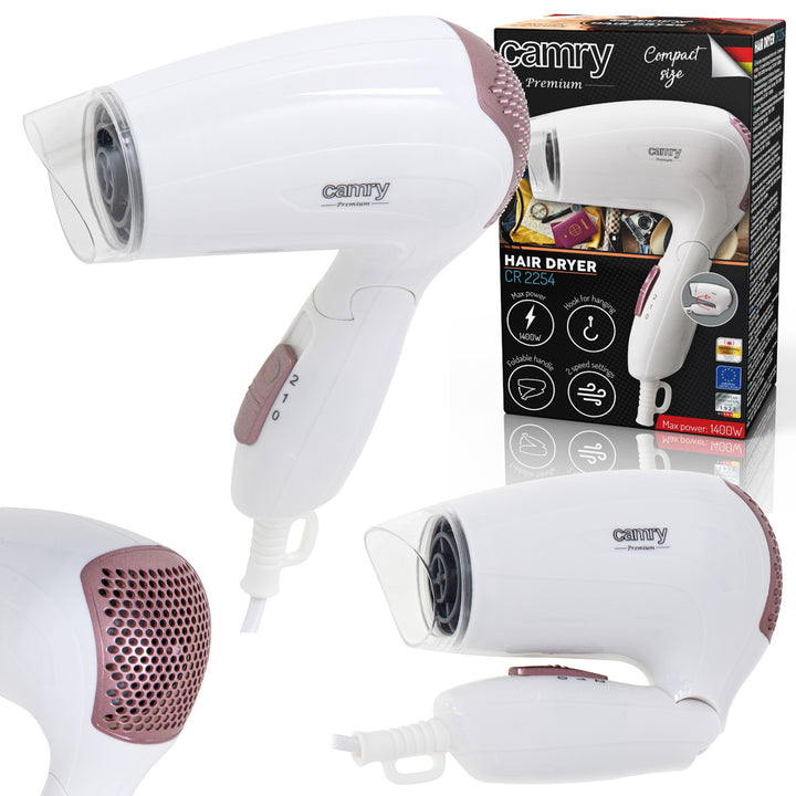 Hårtork 1200W Camry CR 2254 2 effektnivåer
