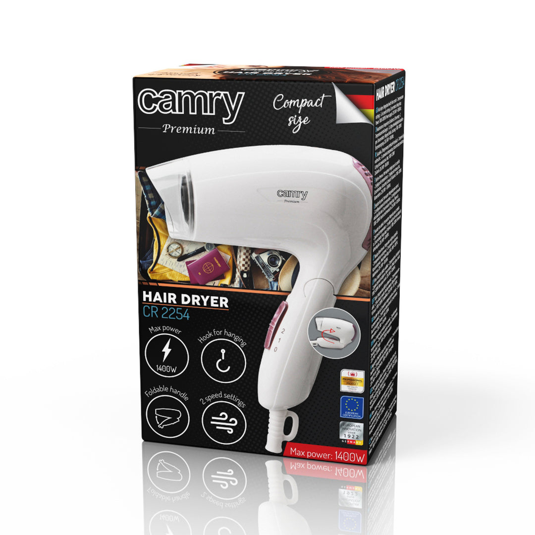 Hårtork 1200W Camry CR 2254 2 effektnivåer