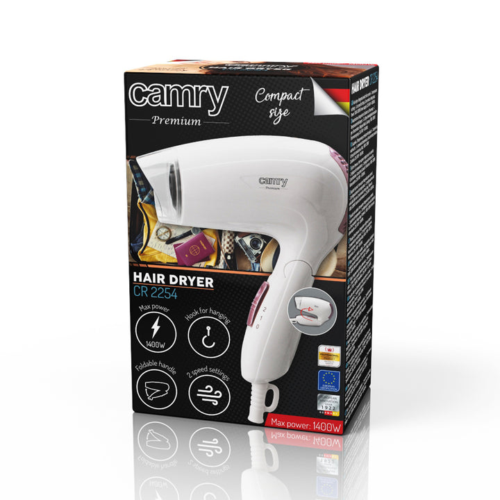 Hårtork 1200W Camry CR 2254 2 effektnivåer