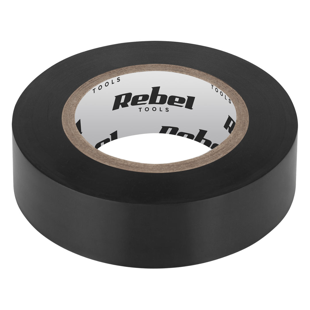 REBEL självhäftande isoleringstejp (0,13 mm x 19 mm x 20 yd) svart