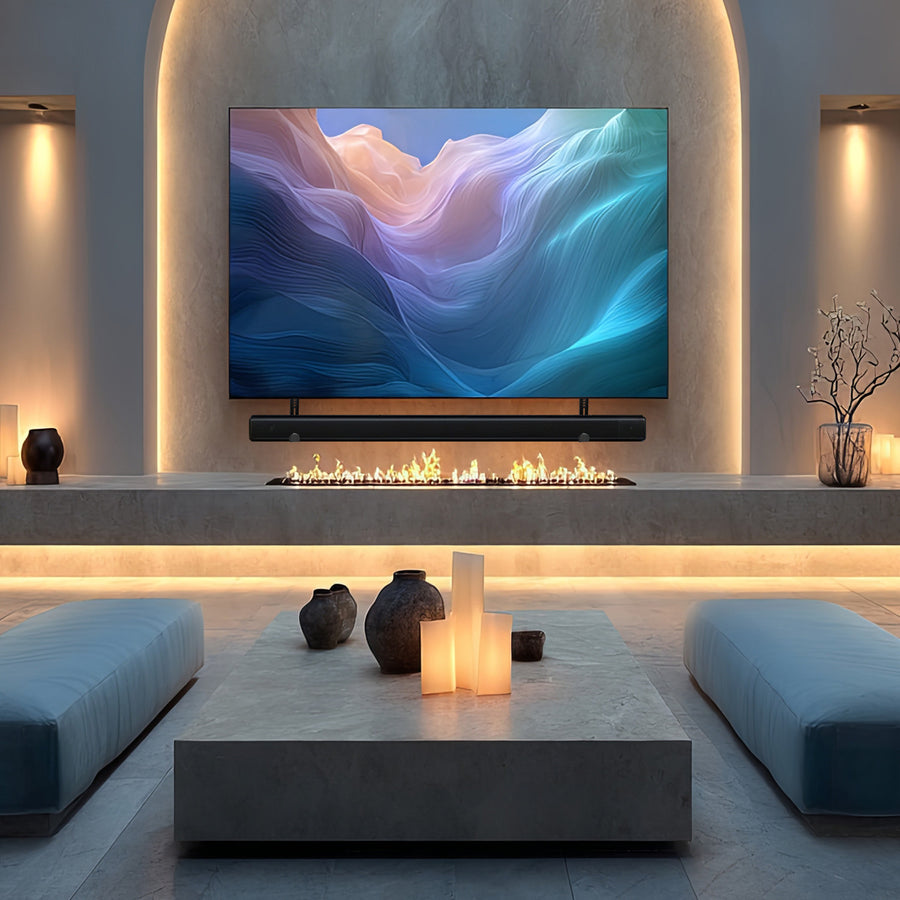 Universellt Soundbar-fäste upp till 15 kg Högtalarfäste för montering under TV:n