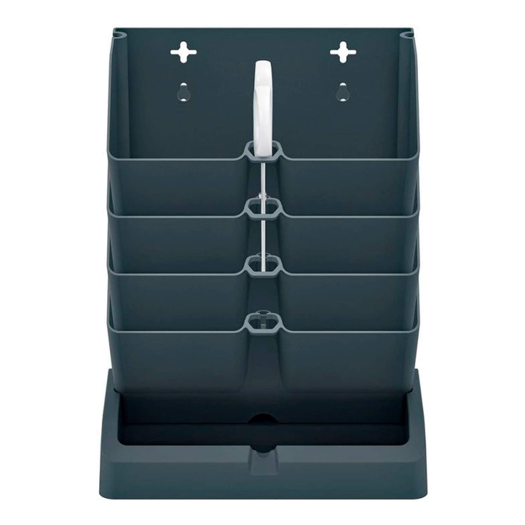 Vertikal trädgård stående modulära blomkrukor Mini Cascade antracit