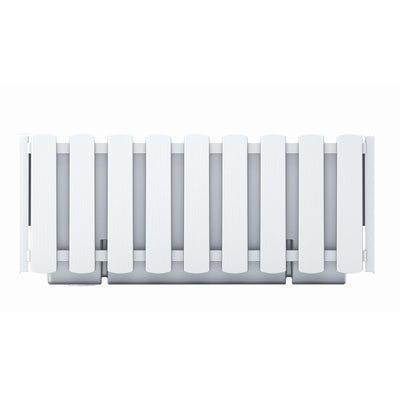 Boardee Fencycase balkonglåda vit DDEF400-S449
