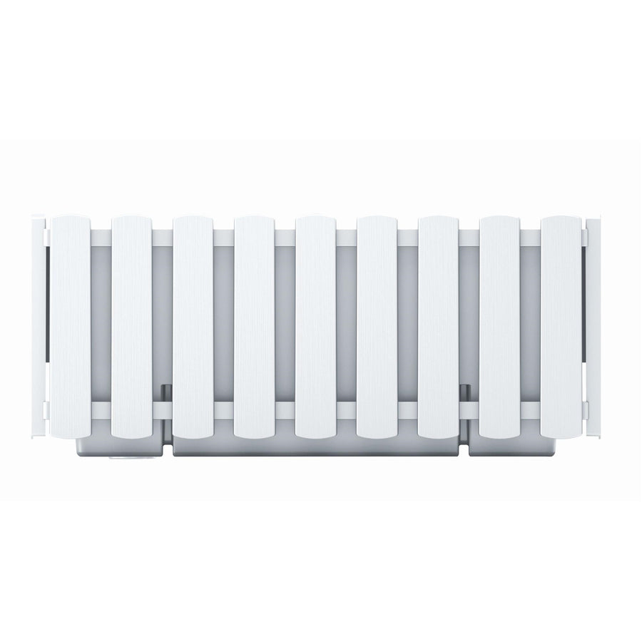 Boardee Fencycase balkonglåda vit DDEF400-S449