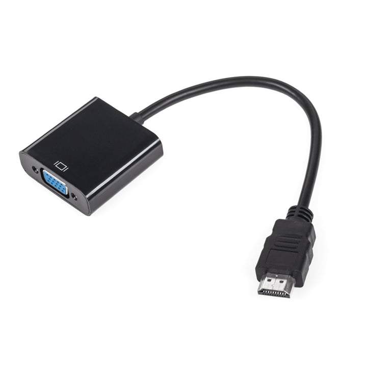 Adapteranslutning HDMI-kontakt - VGA-uttag + AUDIO