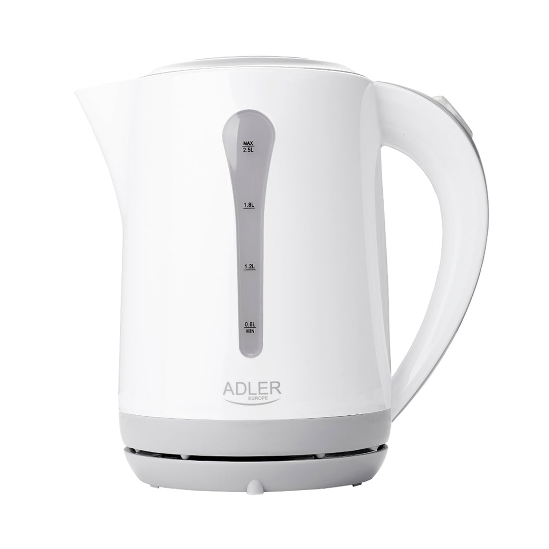 Stor XXL 2,5L elektrisk vattenkokare Adler AD 1244 effekt 2200W
