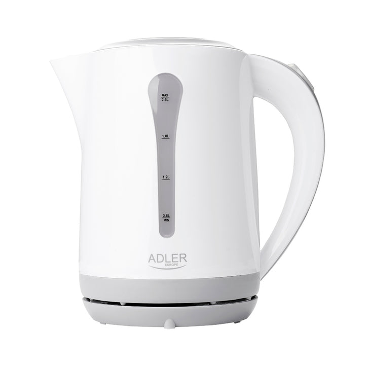 Stor XXL 2,5L elektrisk vattenkokare Adler AD 1244 effekt 2200W