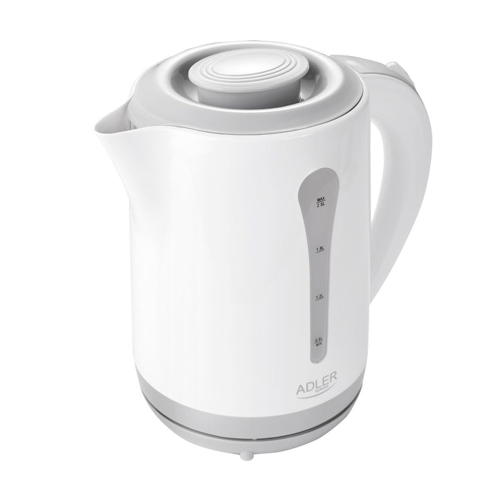 Stor XXL 2,5L elektrisk vattenkokare Adler AD 1244 effekt 2200W