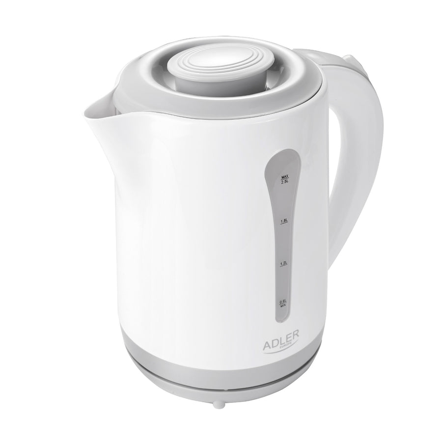 Stor XXL 2,5L elektrisk vattenkokare Adler AD 1244 effekt 2200W