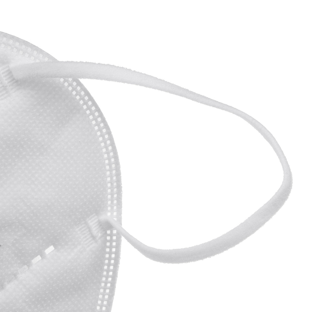 Uppsättning med 50 vita FFP2-filtermasker