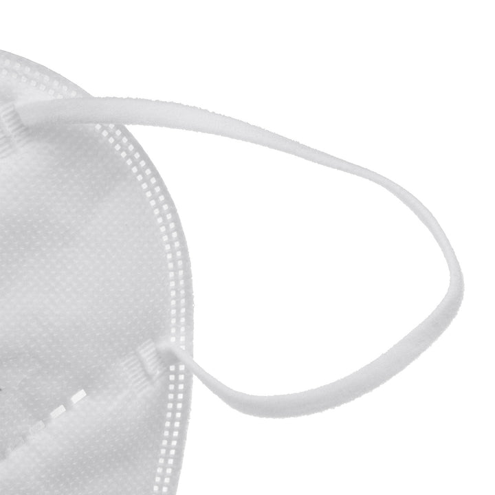 Uppsättning med 50 vita FFP2-filtermasker