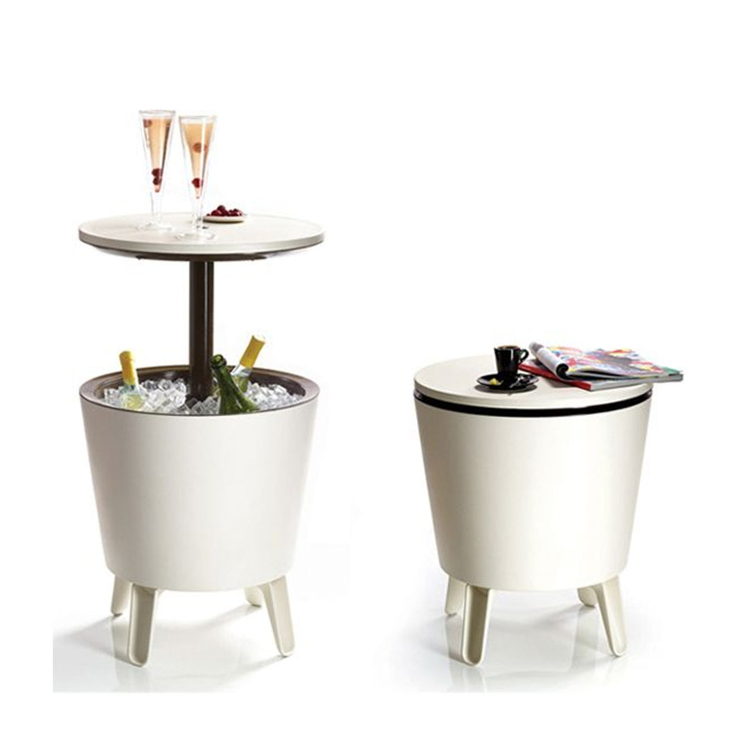 Trädgårdsbar Keter Cool Bar 3in1 Bord, bar och kyl gräddbrun