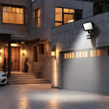Maclean MCE442 Solar LED-Lampa Med Rörelsesensor Strålkastare Solar Vägglampa Skymning Sensor Solar Ljus IP44 6W 360 Lumen 6000K