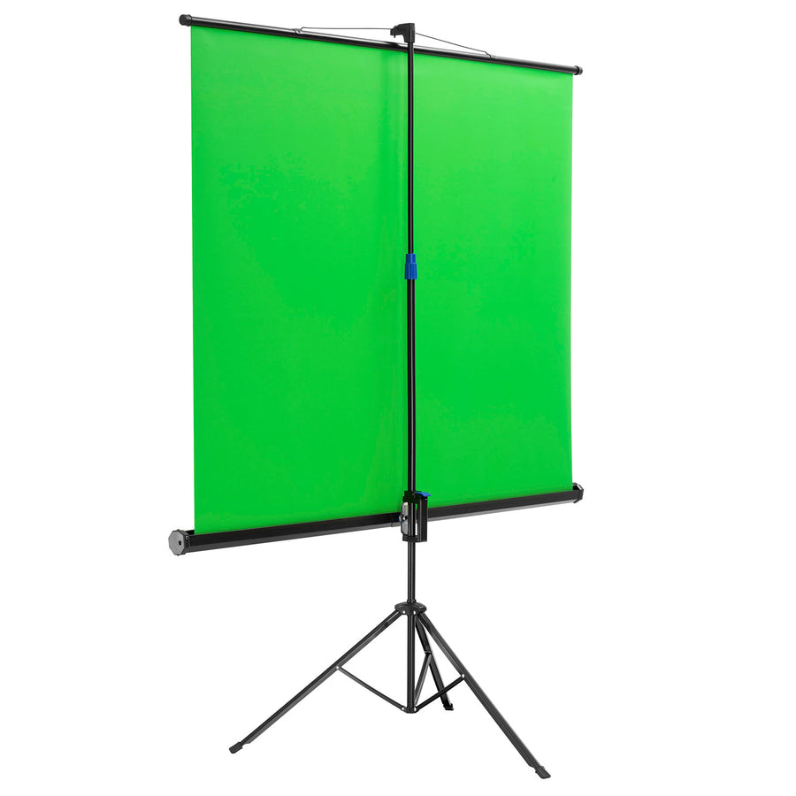 Maclean green screen på stativ, 92", 150x180cm, höjdjusterbar, MC-931