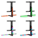NanoRS RS167 Gamingmonitorstativ Höjdjusterbart RGB LED 32-55" Max. VESA 400x400 Max. 40kg