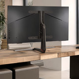 NanoRS RS167 Gamingmonitorstativ Höjdjusterbart RGB LED 32-55" Max. VESA 400x400 Max. 40kg