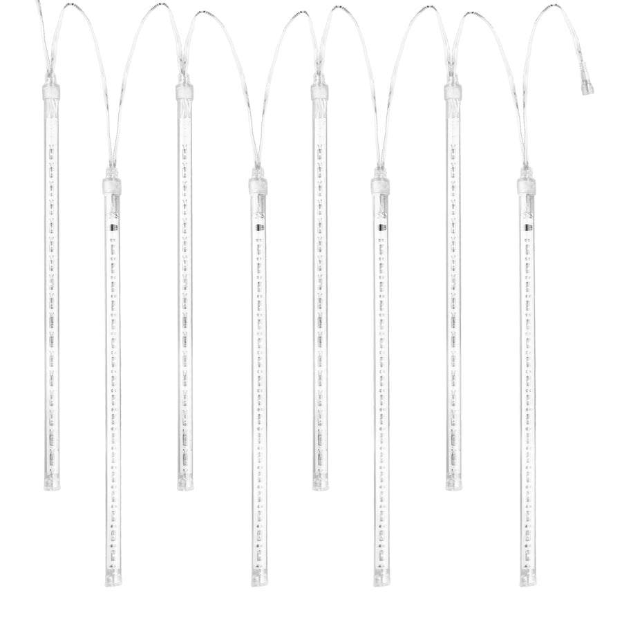 Maclean MCE411 Solar Led Lights 2.4m, 144 lysdioder, LED-läge, 800mAh Li-batteri, fallande istappar