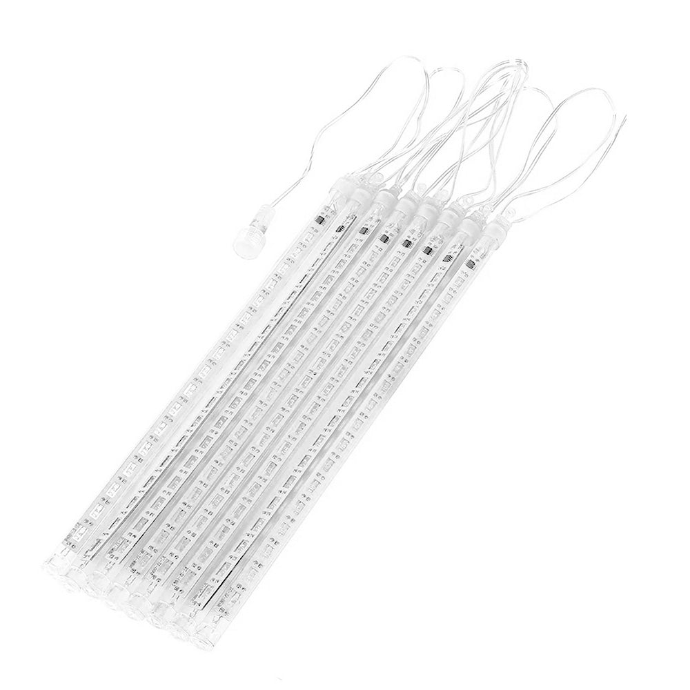 Maclean MCE411 Solar Led Lights 2.4m, 144 lysdioder, LED-läge, 800mAh Li-batteri, fallande istappar
