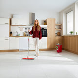 Green Blue GB870 MaxiClean Platt Moppset Med 2 i 1 Rengöringshink 5,7L Moppset Golvtorkare Mopp Rengöringssystem Renare 360° Roterande Mopphuvud