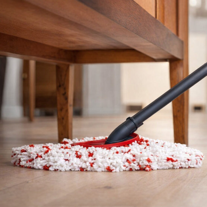 Vileda Turbo Deep Clean roterande mopp-set med skaft och hink