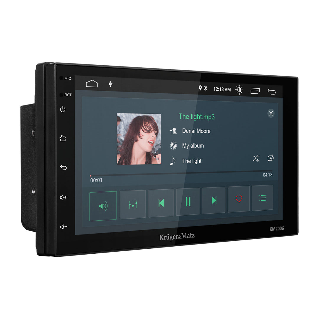 Bilradio Kruger&Matz KM2006 7" skärm, Android 10-system