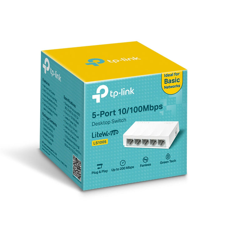 Switch LS1005 5 portar TP-Link 10/100 Mb/s switch