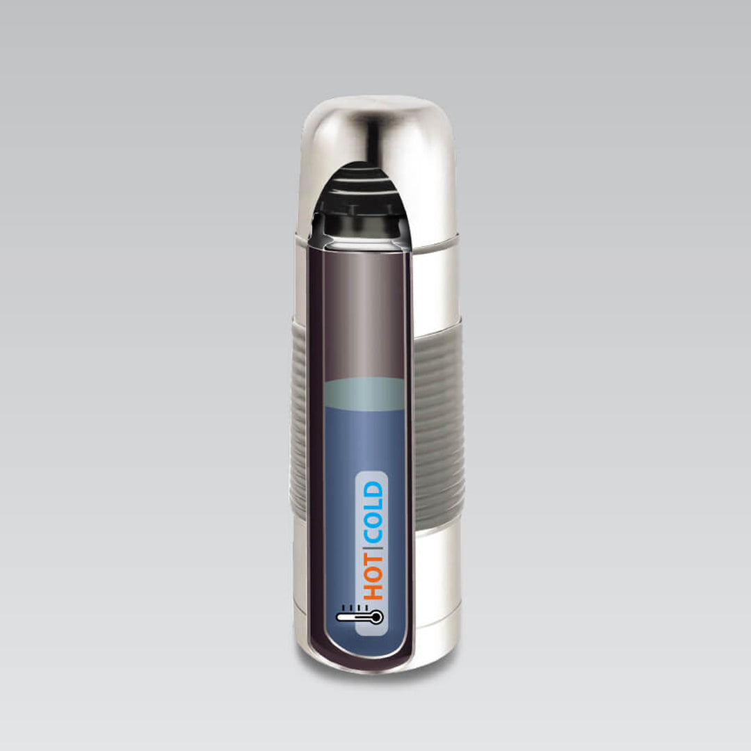 Thermos 500ml Maestro MR-1630-50 25x7cm rostfritt stål