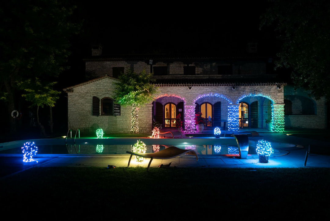 Julgransbelysning smart Twinkly Strings 600LED RGB 48m