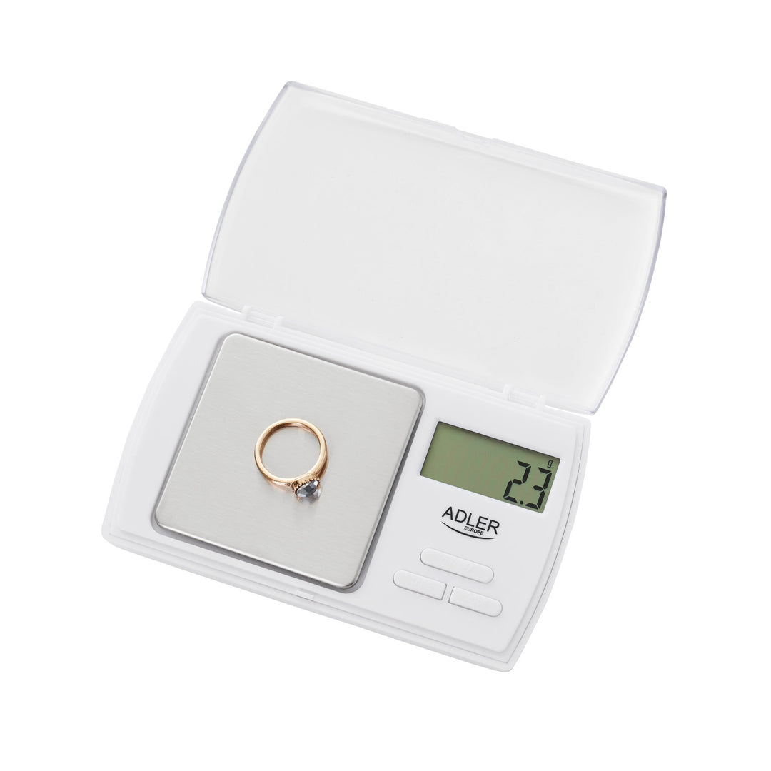 Precisionsvåg Adler AD 3161 med tydlig LCD-display