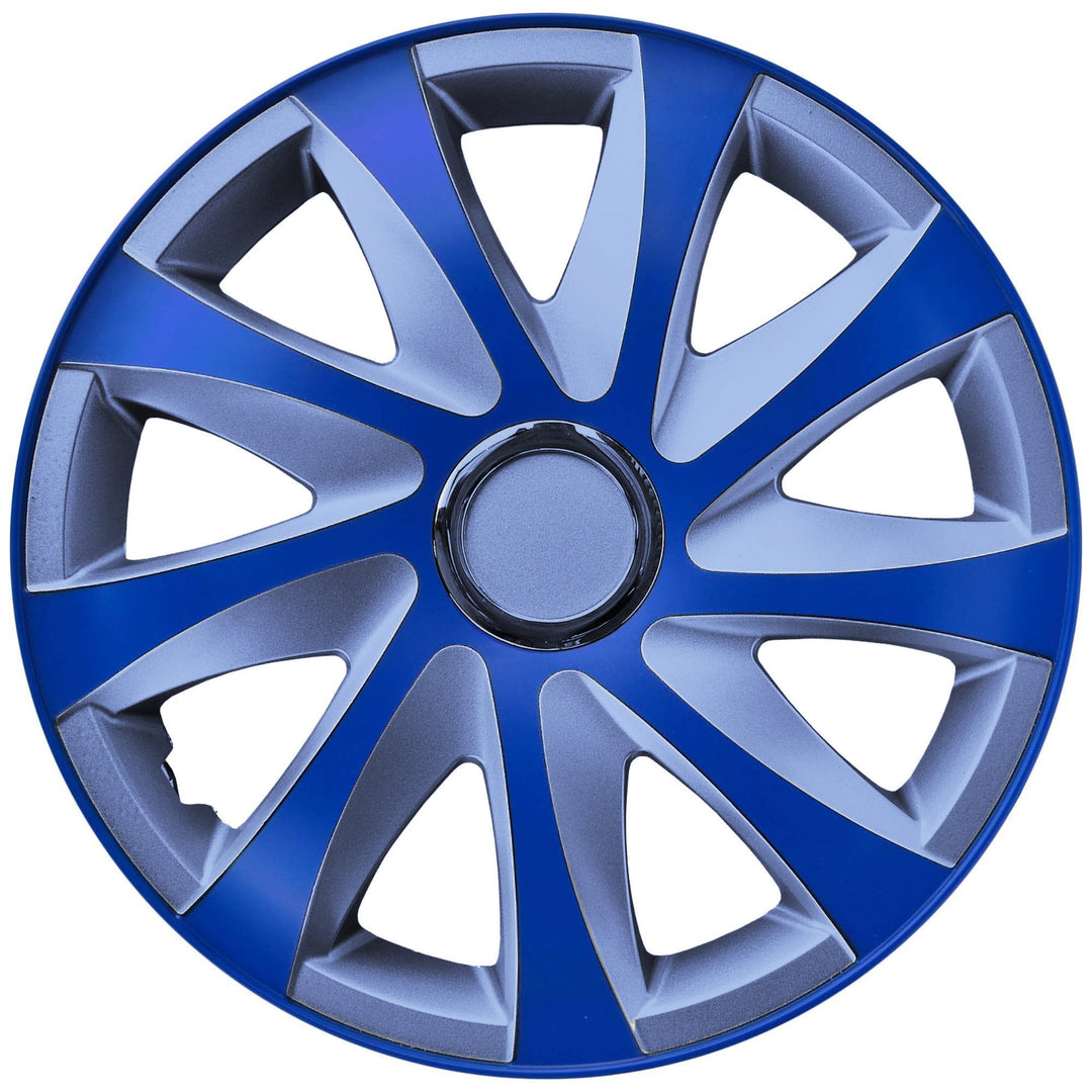 Caps 13'' NRM EXTRA DRIFT BLUE SILVER blå-silver blå-silver 4 st.