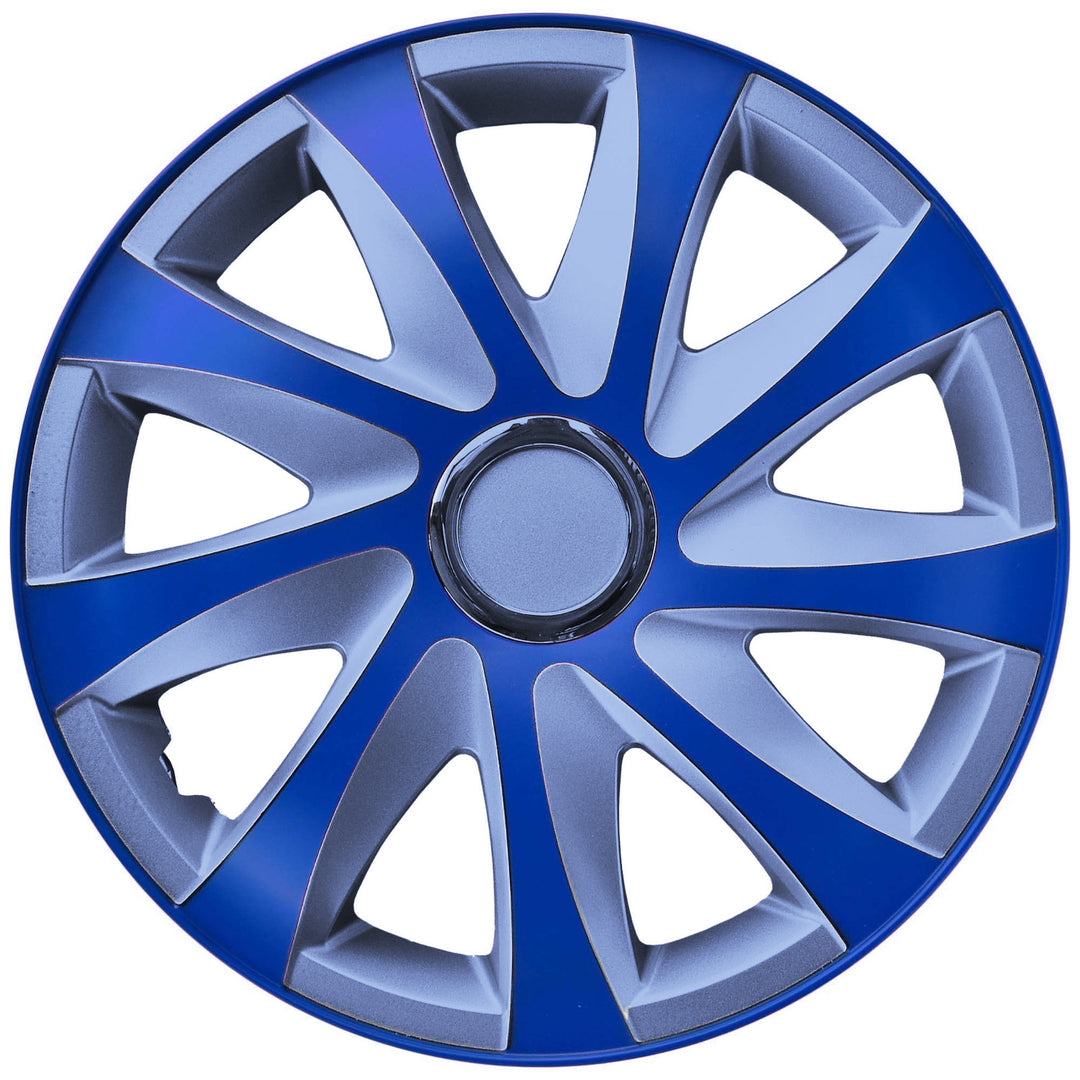Caps 16'' NRM EXTRA DRIFT BLUE SILVER blå-silver blå-silver 4 st.